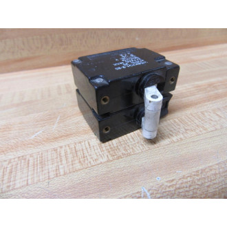 Potter & Brumfield W68X2Q1-2-25 Circuit Breaker 25A 2P W68X2Q1225 - Used