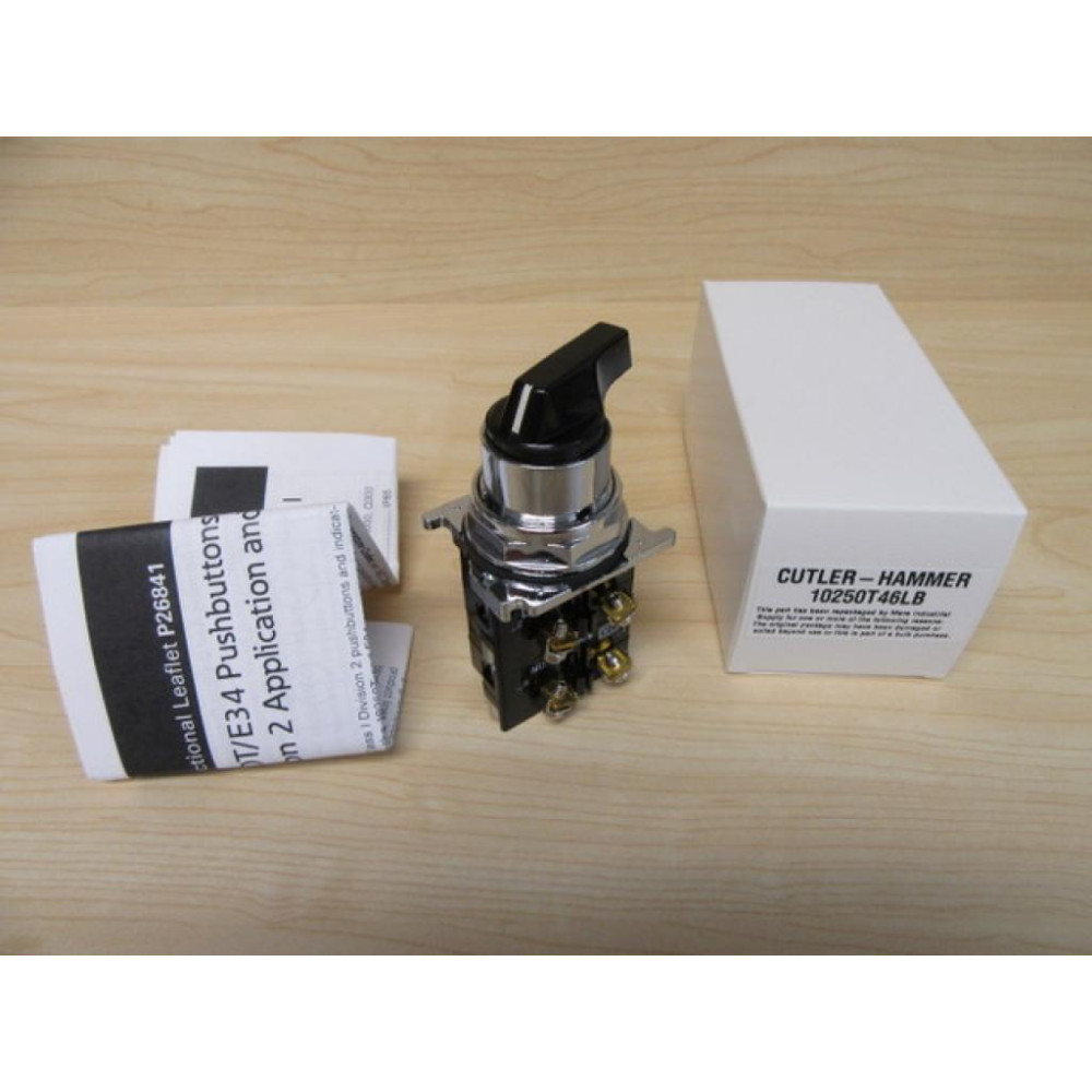 Cutler Hammer 10250T46LB Selector Switch