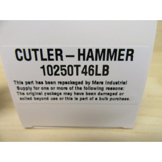 Cutler Hammer 10250T46LB Selector Switch