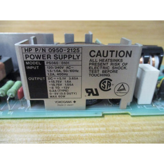 Yokogawa PS060-0101 HP Power Supply 0950-2125 - Used