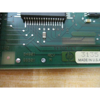 Hewlett Packard 54601-66501 HP Circuit Board 5460166501 Rev. A - Used