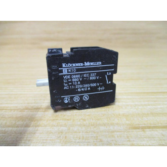 Eaton Cutler Hammer Moeller EK10 Contact K10 - Used