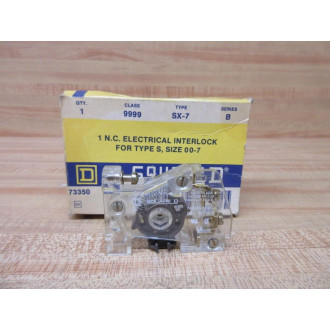 Square D 9999-SX-7 Electrical Interlock 9999SX7 No Bracket