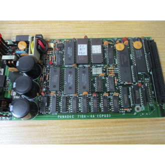 Panadac 718A-4A Circuit Board CPU3 - Used