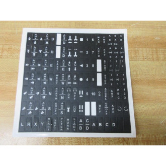 Magnetek 1030304 ARC Legend Stickers Missing Stickers - New No Box