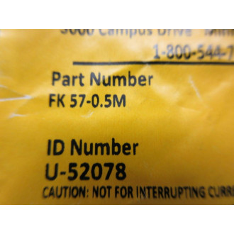 Turck FK 57-0.5M Receptacle FK 5705M