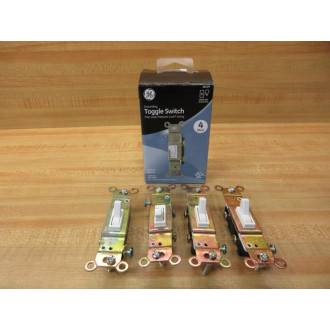 General Electric 18229 Toggle Switch (Pack of 4)