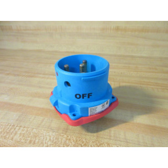 Meltric 33-38043 Switch Rated Inlet Plug 3338043 - New No Box