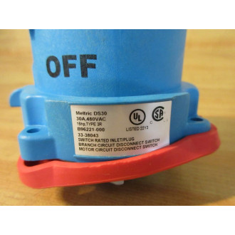 Meltric 33-38043 Switch Rated Inlet Plug 3338043 - New No Box