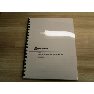 Marposs D2024000U1 Installation Manual For E3 Amplifer