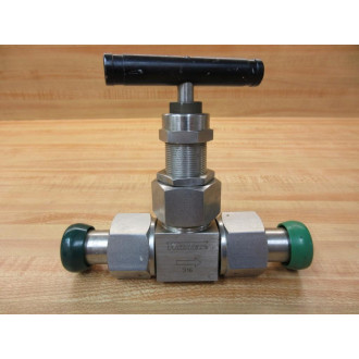 Swagelok SS-12NBFVCR12 Needle Valve SS12NBFVCR12 - New No Box