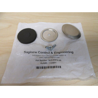 Saginaw Control & Engineering SCE-ASPB-SS Hole Cover Kit