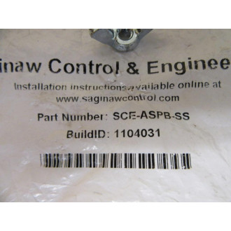 Saginaw Control & Engineering SCE-ASPB-SS Hole Cover Kit