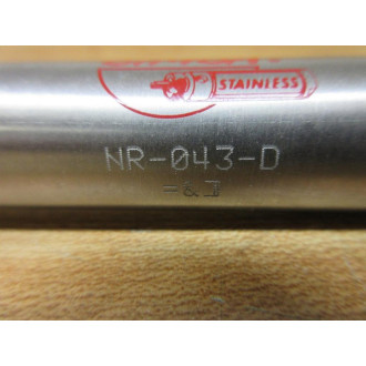 Bimba NR-043-D Non-Rotating Pneumatic Cylinder NR043D - New No Box