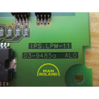 Man Roland IPS.LPM-11 Circuit Board 03-9485A - Used
