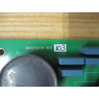 165-0025 Circuit Board IND001GDVR Rev.1 - Used