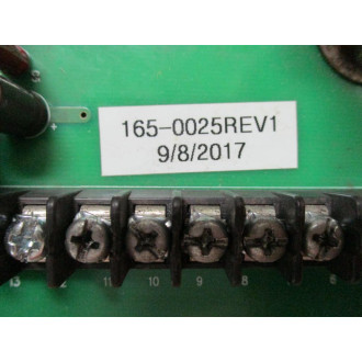 165-0025 Circuit Board IND001GDVR Rev.1 - Used