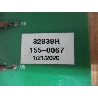 165-0025 Circuit Board IND001GDVR Rev.1 - Used