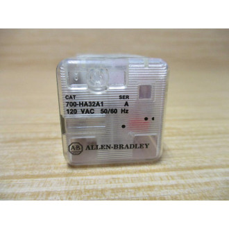 Allen Bradley 700-HA32A1-120V AC Relay 700-HA32A1-120VAC Ser.A, Clear - Used