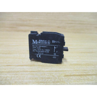 Moeller Klockner EK01C Eaton Contact Block - Used