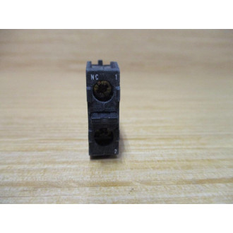 Moeller Klockner EK01C Eaton Contact Block - Used