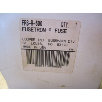 Buss FRS-R-600 Bussmann Fuse Cross Ref 6F244