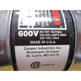 Buss FRS-R-600 Bussmann Fuse Cross Ref 6F244