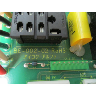 Aikoku Alpha BE-002-02 Circuit Board BE00202 - Used