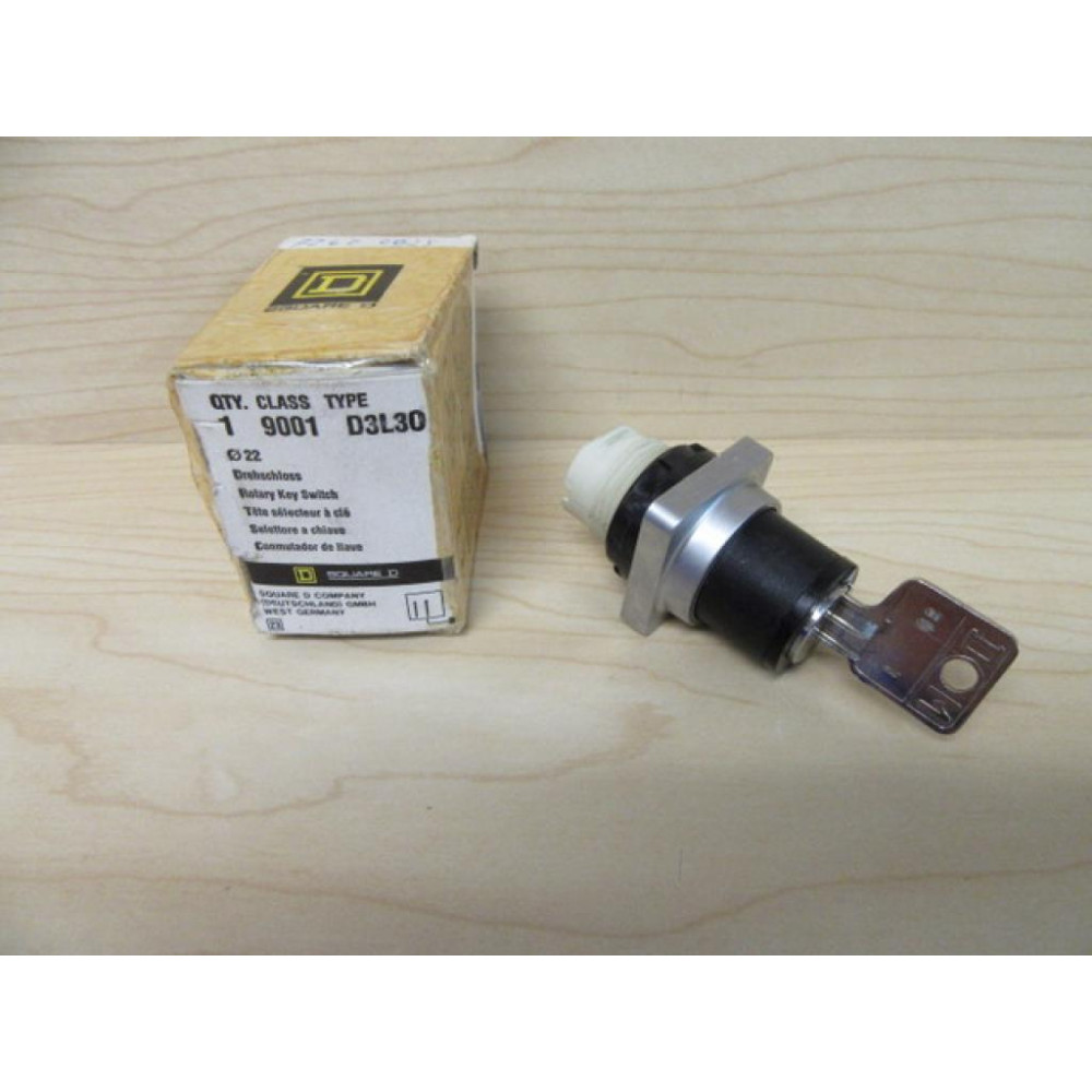 Square D 9001 D3L30 Selector Switch