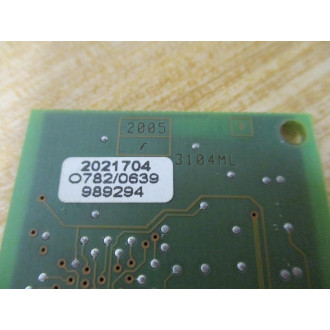 4033358 Circuit Board 2021704 - Used