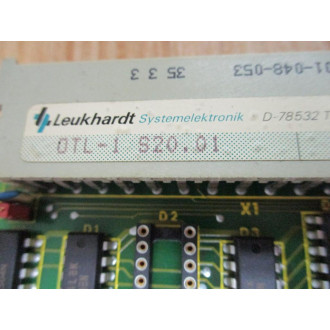 Leukhardt OTL-1 S20.01 Circuit Board OTL-1 - Used