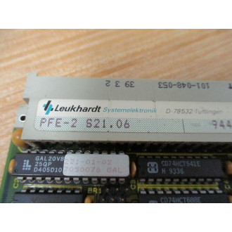 Leukhardt PFE-2 S21.06 Circuit Board PFE-2 Chipped - Used