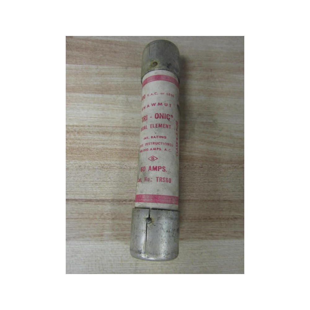 Gould Shawmut Ferraz TRS-60 Mersen Tri-Onic Fuse TRS60 - Used