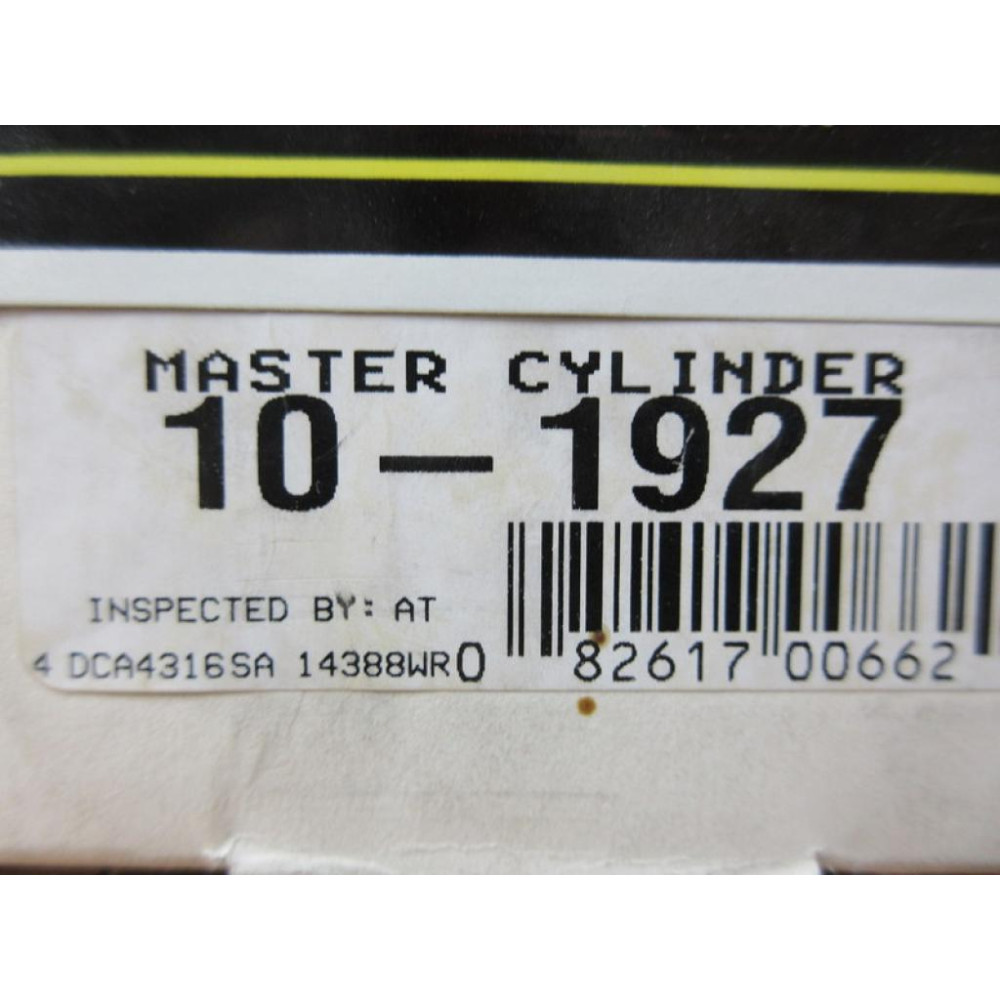 Cardone 10-1927 Master Cylinder 101927