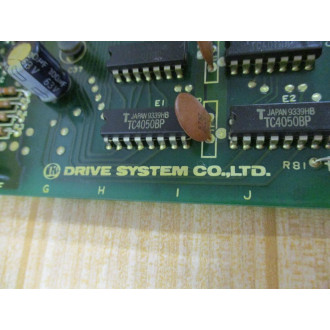 Drive System C700010 Circuit Board C700010-AC-G01 - Used
