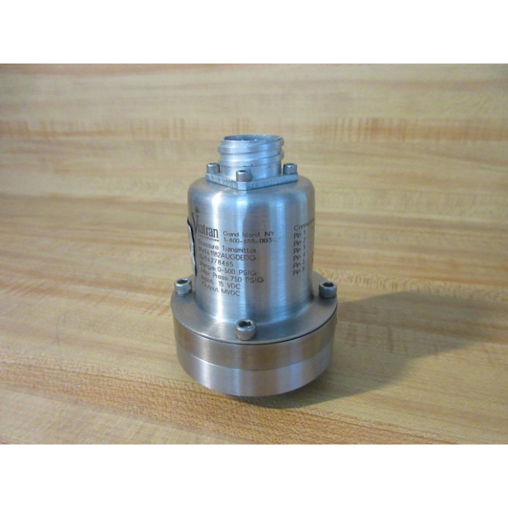 Viatran 1182AUGDEDG Pressure Transmitter - Used