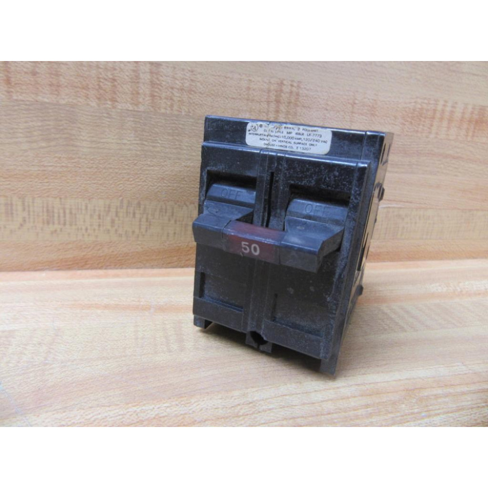Crouse & Hinds MP250 Circuit Breaker 50A 2P - Used