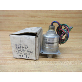 Custom Control Sensors 642VE1 Pressure Switch
