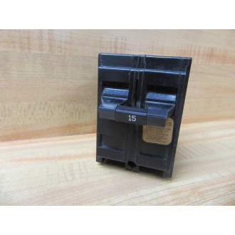 Crouse & Hinds MP215 Circuit Breaker 15A 2P - Used