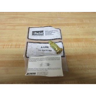 Parker 2A-Q4CN-BBP A-Lok Quick Coupling 2AQ4CNBBP