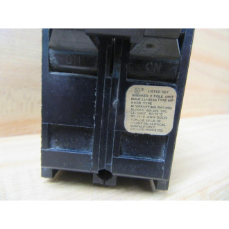 Crouse & Hinds MP215 Circuit Breaker 15A 2P - Used