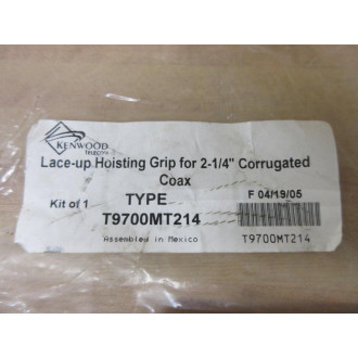 Kenwood Telecom T9700MT214 Lace Up Hoisting Grip
