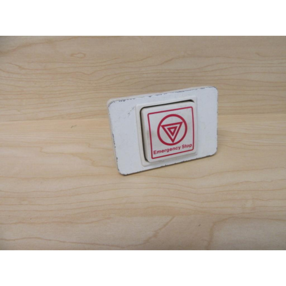 Omron TYPE 2ZAP 2718Z6 Push Button Switch White Silicone Button - Used