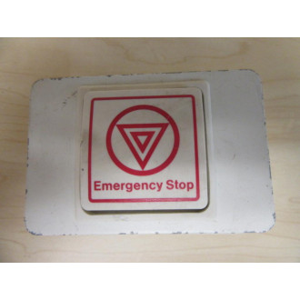 Omron TYPE 2ZAP 2718Z6 Push Button Switch White Silicone Button - Used