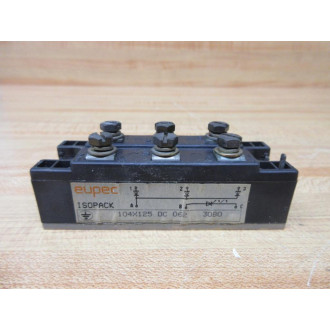Eupec 104X125DC062 ISO Pack Thyristor - Used