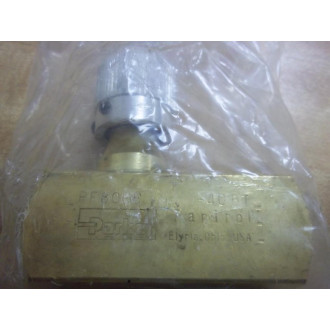 Parker PF800B Flow Control Valve 12 Inch Brass 2000PSI - New No Box