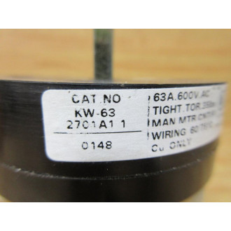 Electroswitch KW63-2701A1-1 Manual Motor Controller KW632701A11