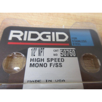 Ridgid 50760 Pipe Die (Pack of 4)