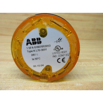 ABB KL70-305Y Stack Light 1SFA616070R3053 - New No Box