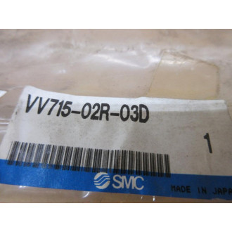 SMC VV715-02R-03D Pneumatic Valve Manifold VV71502R03D